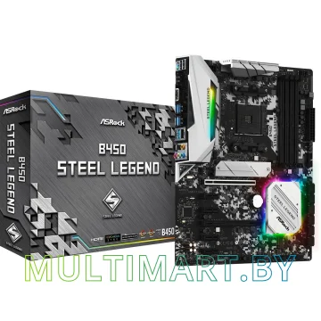 Материнская плата ASRock B450 Steel Legend картинка 4